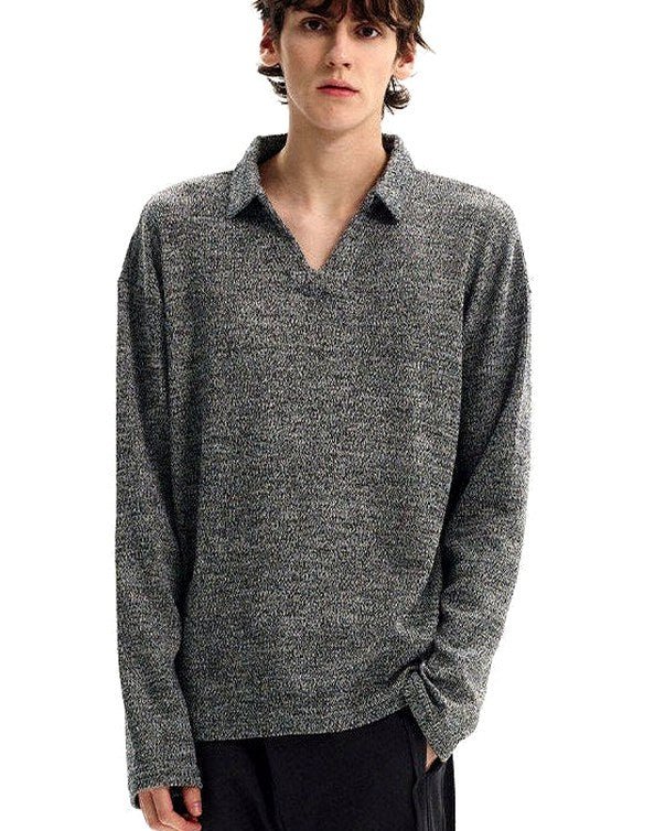 Knitted Polo Jumper | Vivotee