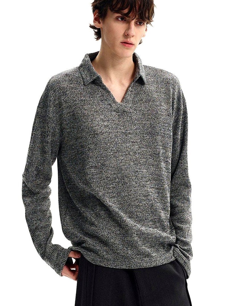 Knitted Polo Jumper | Vivotee