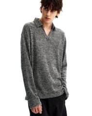 Knitted Polo Jumper | Vivotee