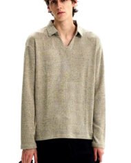 Knitted Polo Jumper | Vivotee