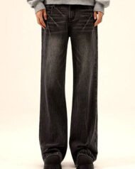 Men's Washed Bootcut Jeans | Vivotee
