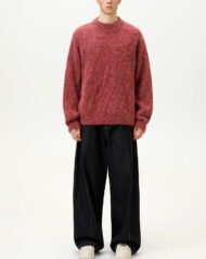 Oversized Cable Knit Crew Neck Jumper | Vivotee